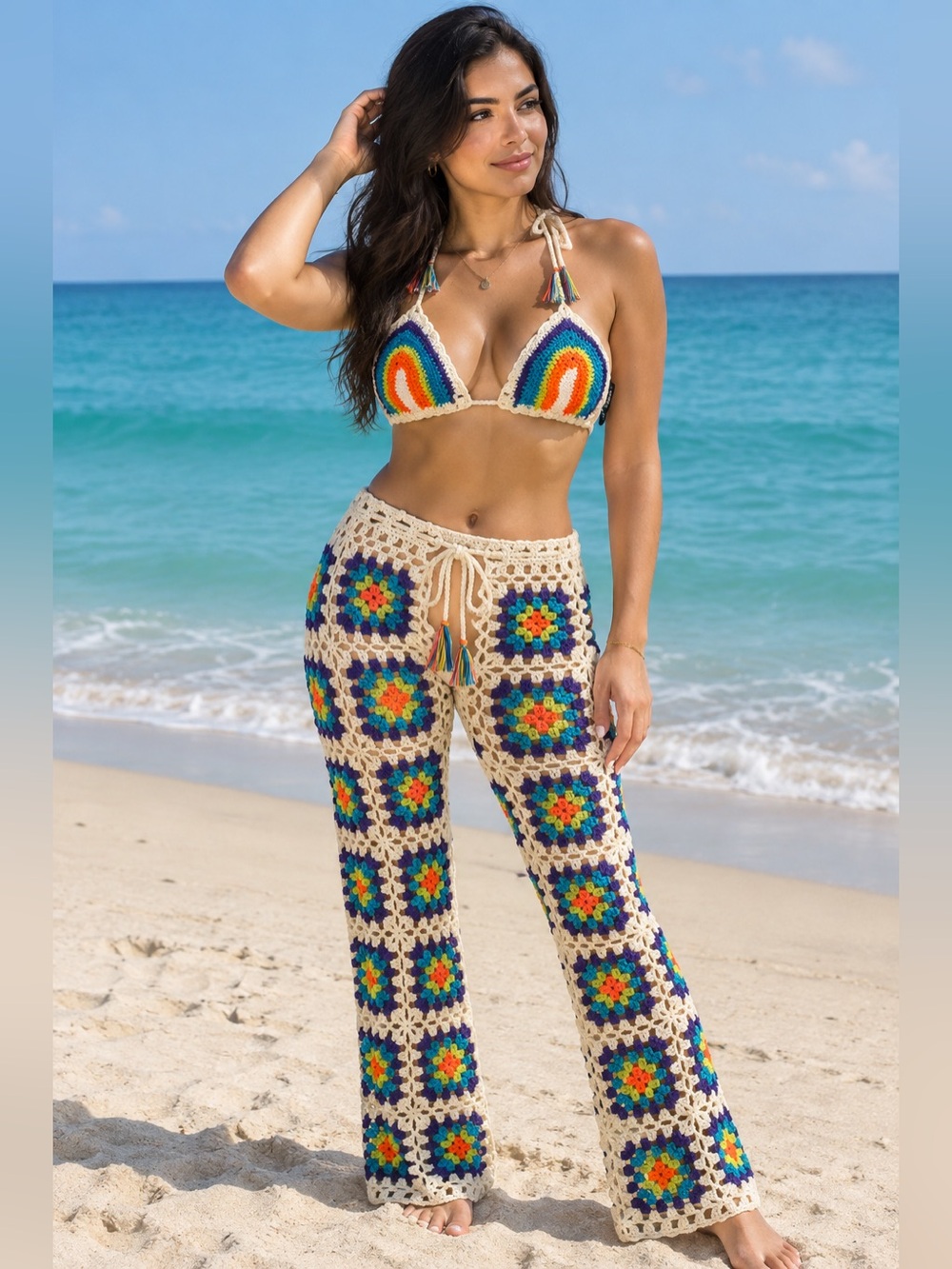 Conjunto playero Hot & Delicious - Talla M